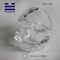 2015 acrylique en cristal transparent 38mm eos forme de boule boule à lèvres emballage de tube